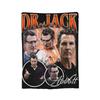 Dr. Jack Abbott The Pitt Tv Show Blanket Velvet Summer Breathable Lightweight Throw Blankets for Bedding Outdoor Bedding Throws