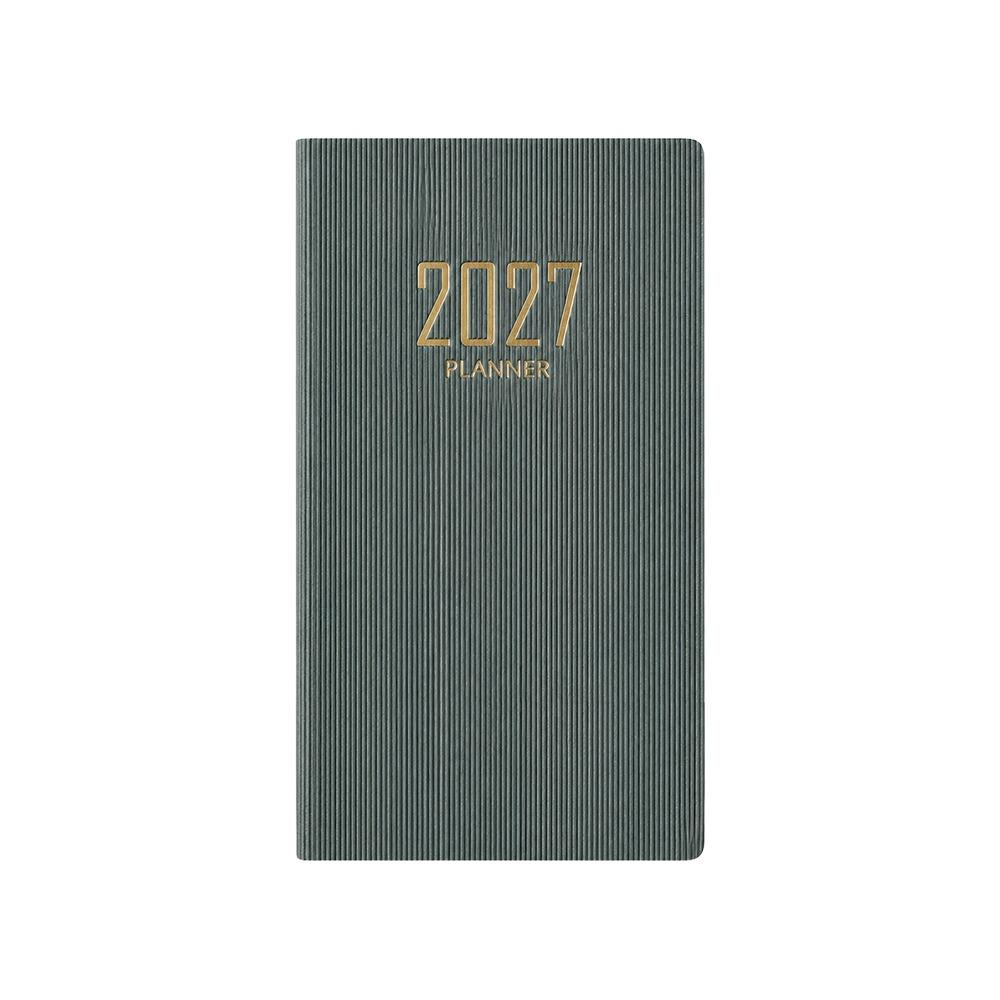 English 2027 Agenda Book A6 Diary Weekly Planner Portable To Do List English Notepad Students