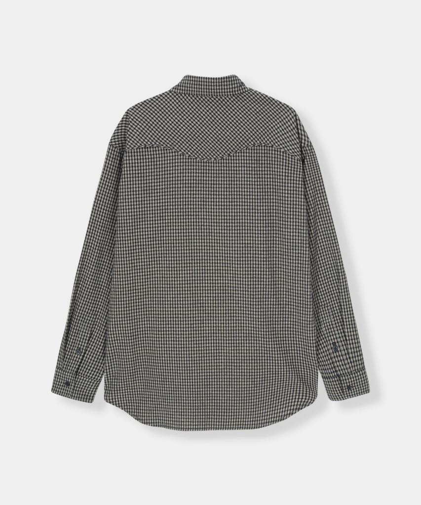 KINETO Women'S Classic Check Shirt_Black