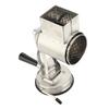 Manual Cheese Grater Cheese Shredder with 5 Interchangeable Blades Stainless Steel Hand Crank