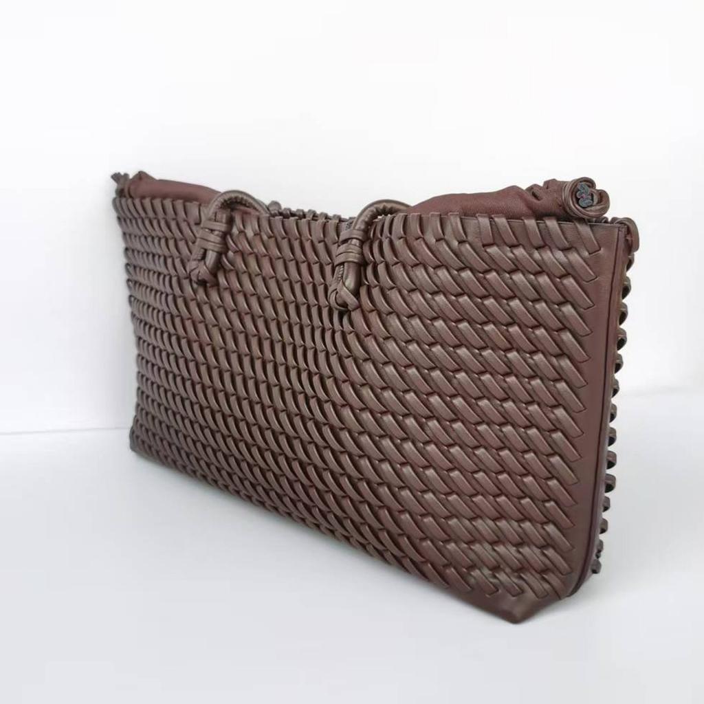 New niche commuter hand-woven shoulder bag fashionable versatile large-capacity women's tote bag