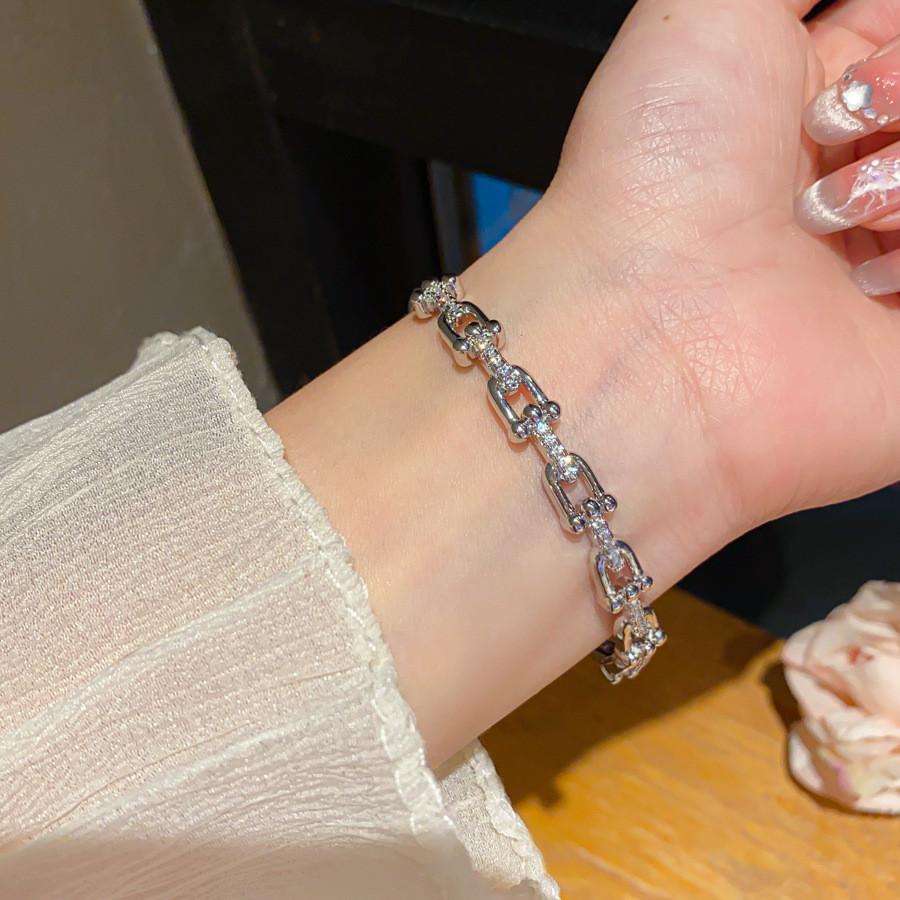 Vintage Style Letter Cuff Bracelet With Electroplated Copper For Daily Wear
