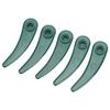 25Pz Lama in Plastica per Tosaerba Dente Piatto in ABS Pulizia Casa Taglio Rapido Separato Lama in Plastica per