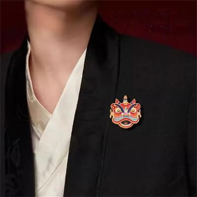 Creative Alloy Brooch Creative Accessories Badge