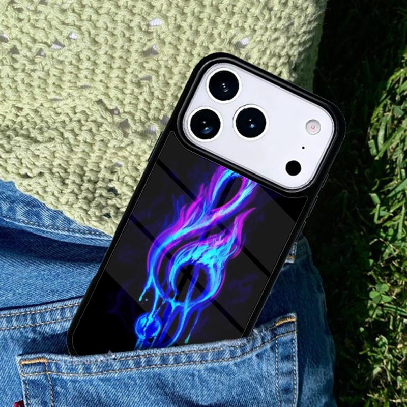 Neon Music mobile phone case Compatible with IPhone 17 16 15 14 13 12 11Pro Max 17 Air cover