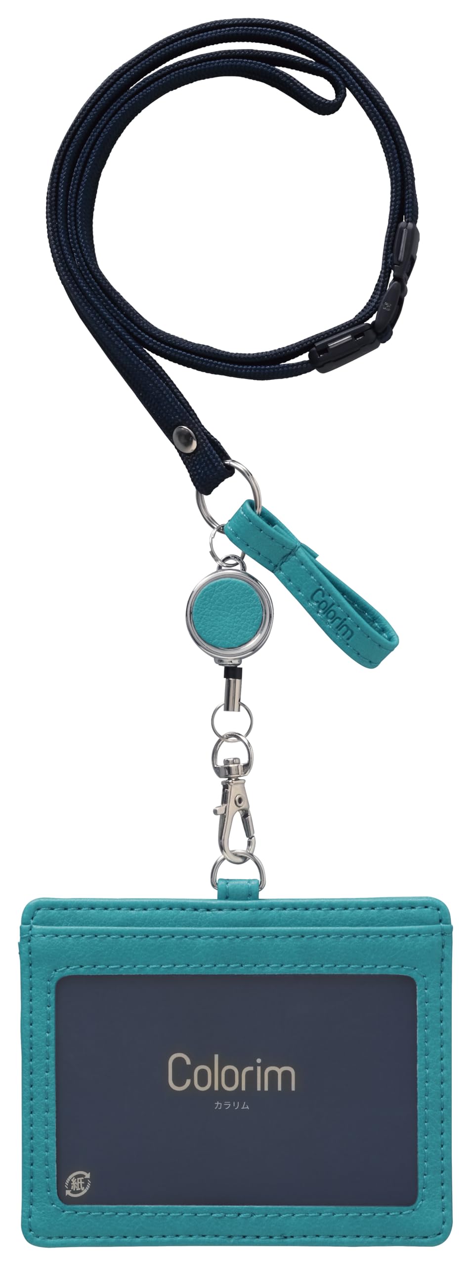 PILOT Colorim ID Card Turquoise Employee ID Pilot Neck-worn Case, Blue, CRID1TL, Case,
