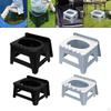 Camping Toilet Solution, Foldable Outdoor Toilet, Multifunctional Storage Unit