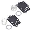 6SET Rubber and Iron Diaphragm Gasket Kit Compact Replacement Kit for 5021K 2HP 5HP Engines