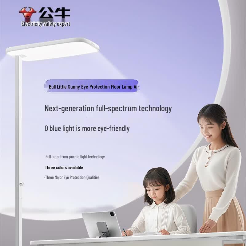 BULL Full-Spectrum Eye-Care LED Floor Lamp