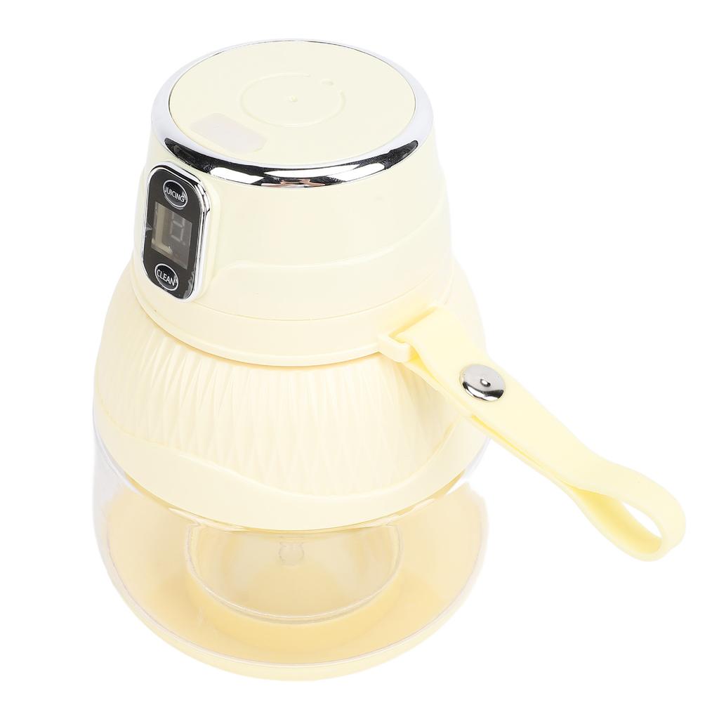 Portable Juicer Cup Cordless Multifunctional Electric Blender for Home School Office 600ml