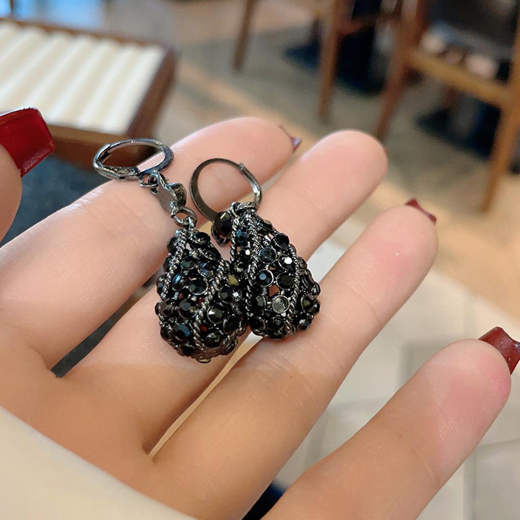 Ladies' Water Droplet Pendant Earrings, Stylish Design Ear Buckles, Simple Water Droplet Shaped Earrings For Commuting And Dating Accessories.