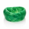 New wide version irregular resin bracelet female niche design smudging Japanese and Korean retro minimalist jewelry