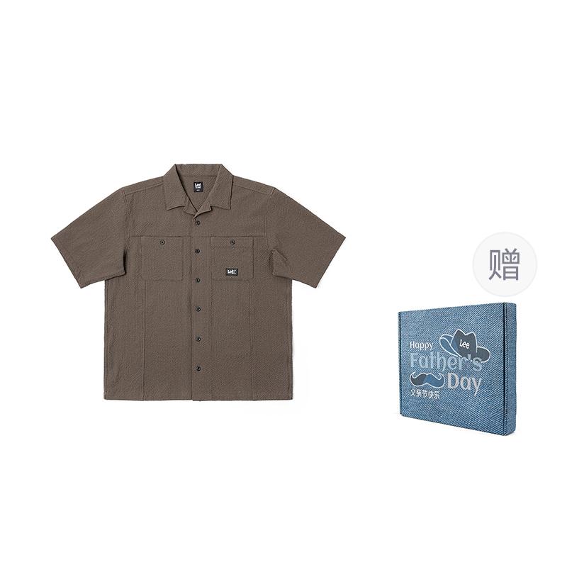 Lee Shirts Men's Lapel Moderate LMT009798207648A08004
