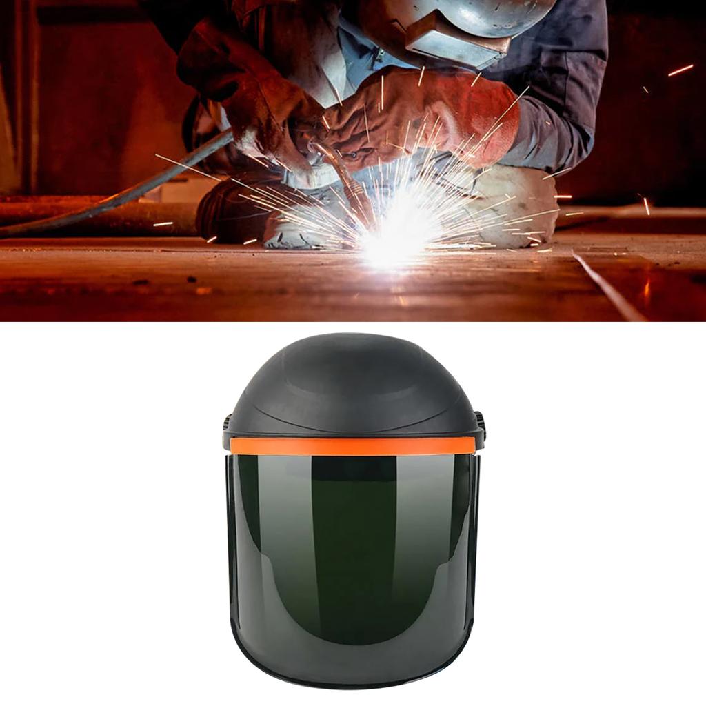 Welding Helmet Heat Resistant Drop Resistant Visible Professional Welding Hood for Cutting