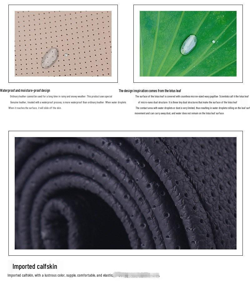 Hand-Sewn Full-Hole Car Steering Wheel Cover Sleeve