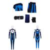Mortal Kombat Kitana Cosplay Costume With Pu Leather For Female Cosplayers
