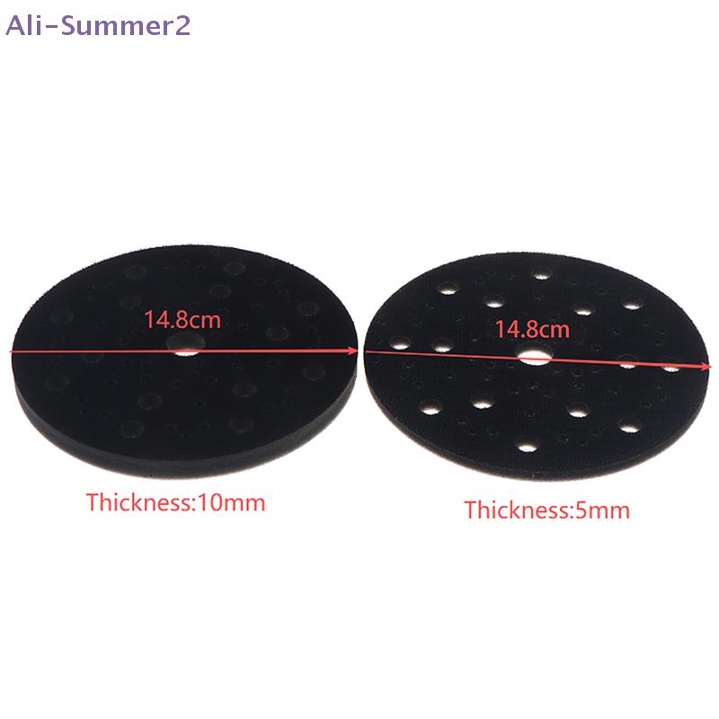 {Summer2} 1/3Pcs Interface Pads 15cm 70holes Soft Sponge Buffer Backing Pad For Orbital Sander Polishing Tool Accessories