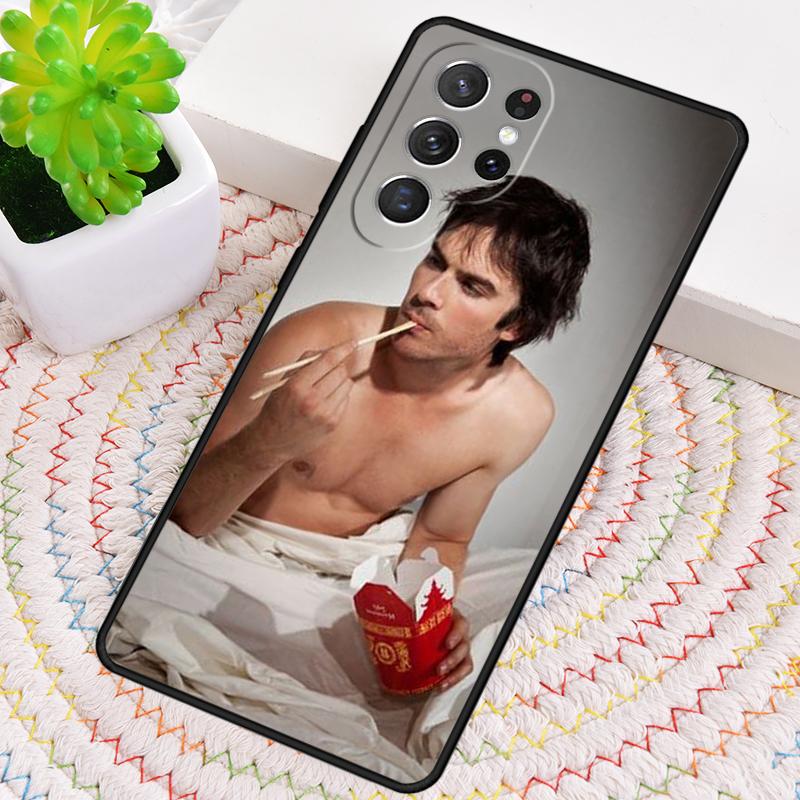 Ian Somerhalder soft Silicone Phone Case For Samsung Galaxy note 10 pro S26 S25 S24 S23 S22 S21 Plus S25Ultra Capa Cover