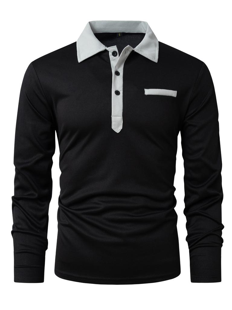 Polo da uomo con colletto rovesciato, manica corta, casual estiva, slim fit, camicie da abito con bottoni, polo classiche da golf