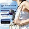 Small Handheld Fan High-speed Ice Cooling ABS Material   Mini Outdoor Portable Gift Neck-Hanging Electric Fan