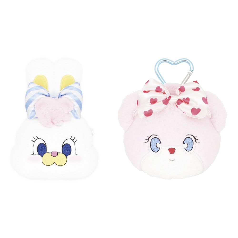 Tees Factory MOMOREI Plüsch-Reißverschluss-Maskottchen mit Karabiner, Pinco, ca.. H152 x B107 x T68mm, MR-5549175PC