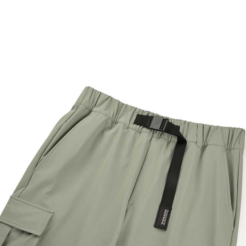 Skechers Sport Life Fashion Comfortable Versatile Straight Leg Elastic Work Casual Pants Men Bottoms Herbal-Beige L324M075-02BV