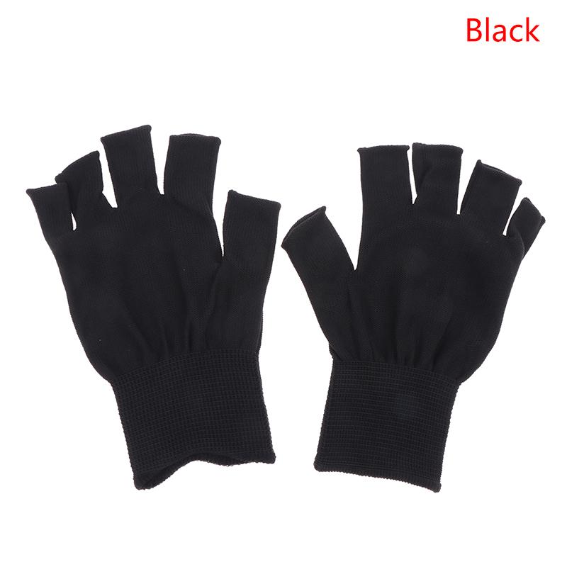 2 buc. Mănuși de protecție împotriva razelor Uv Mănuși pentru unghii Lampă cu LED Protecție UV pentru unghii Mănuși rezistente la radiații Manichiură Instrumente pentru arta unghiilor