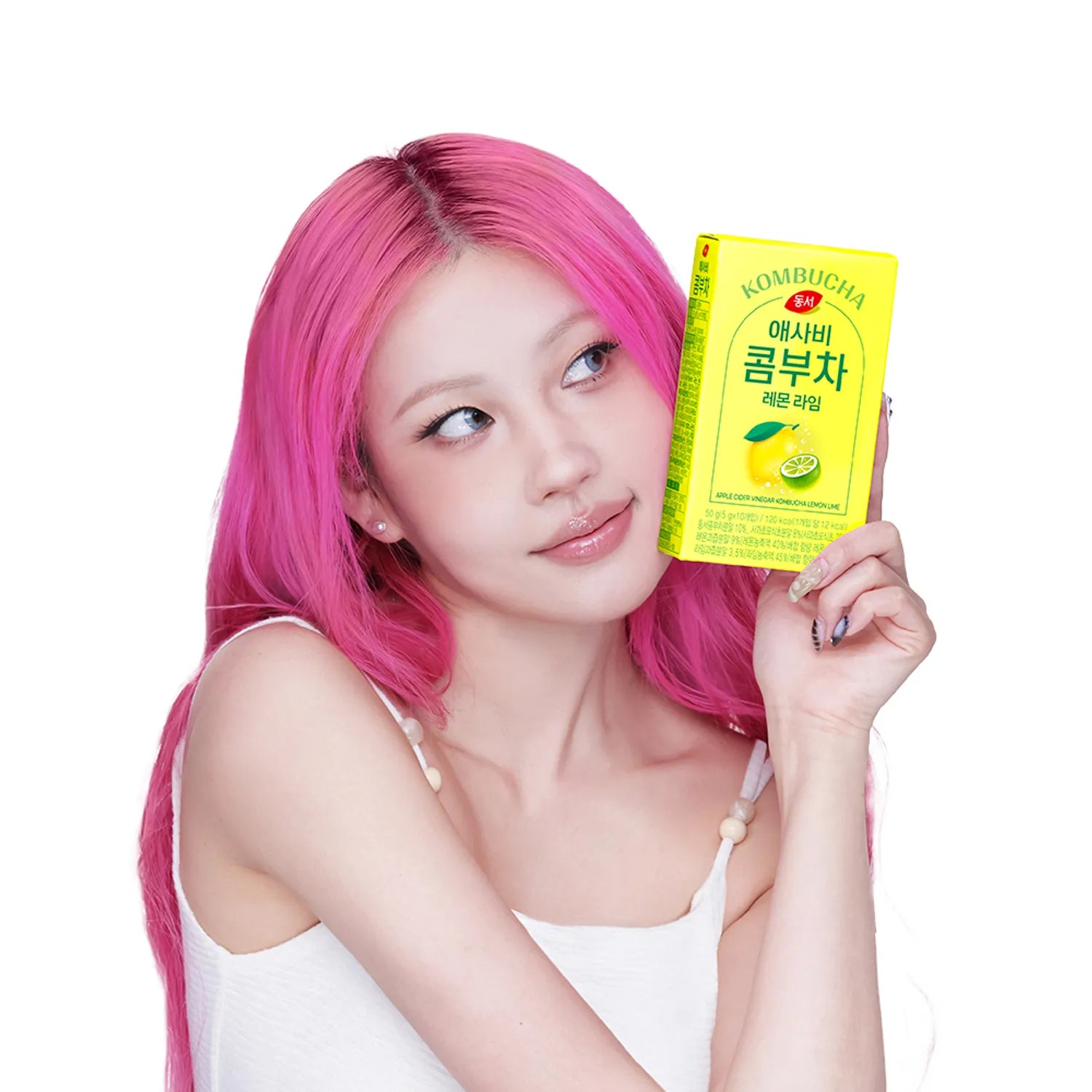 Dongsuh Apple Cider Vinegar Kombucha Lemon Lime 50g (10 Sticks)*3box Lime 50g (10 Sticks)*3box