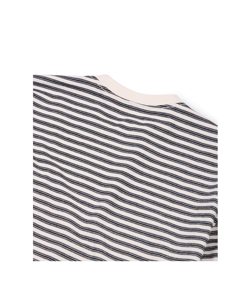 Itci (Base) Stripe Pocket Long Sleeve (Ivory)