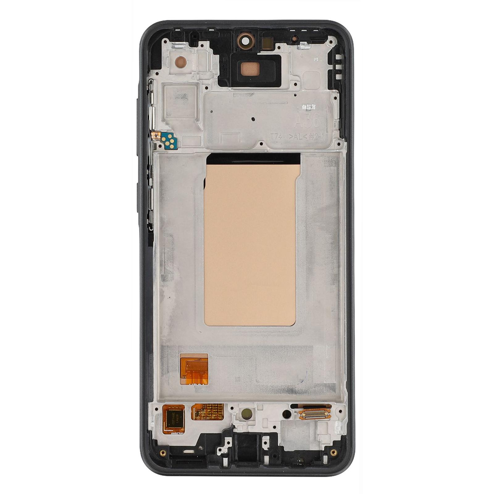 

For Samsung Galaxy A36 5G A366 Grade C OLED Screen and Digitizer Assembly+Frame (Without Logo) As Shown A