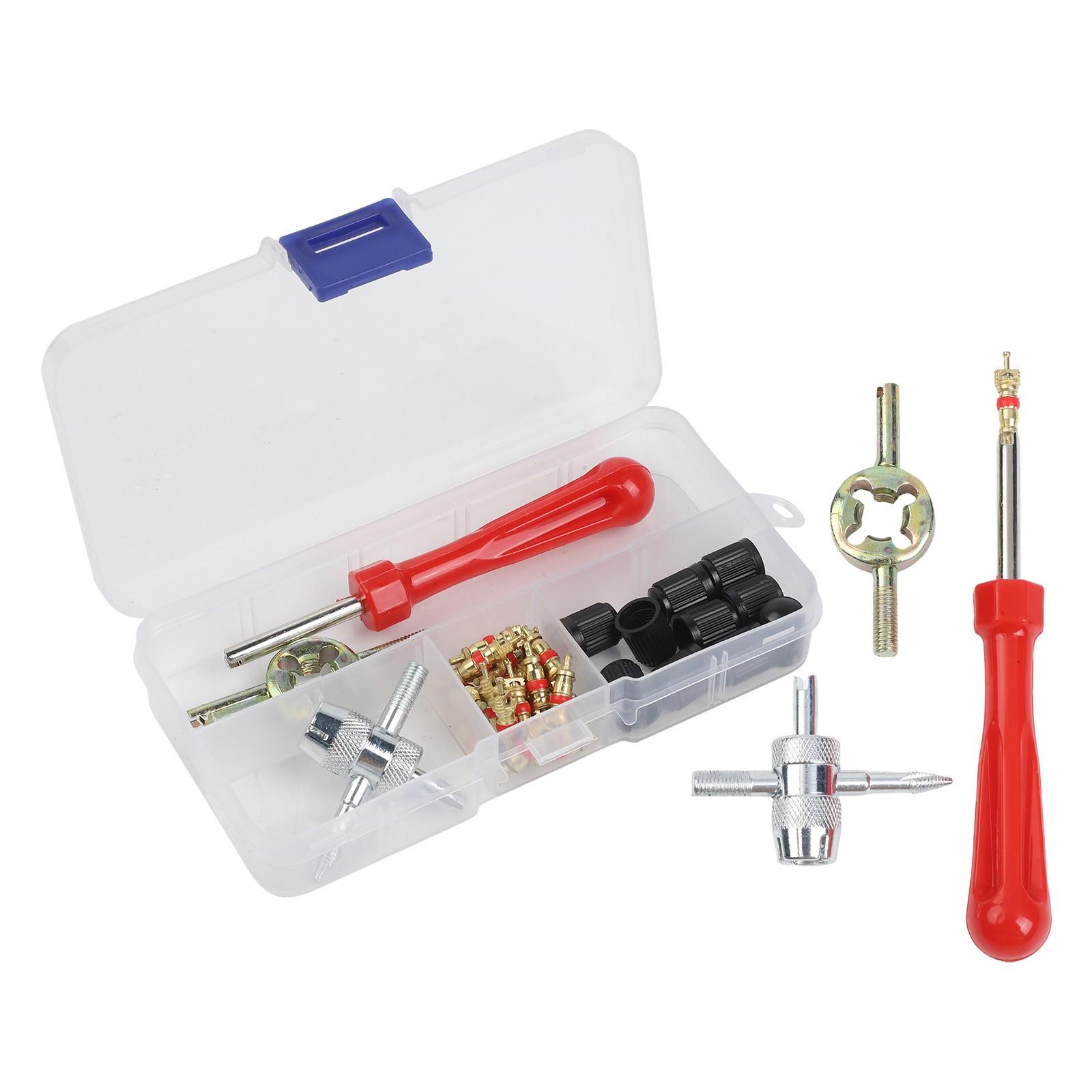 

Пластик+металл Инструмент для ремонта шин Снятие Установка Съемник Отвертка 33 шт.