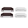 DRELD 4Pcs Magnetic Door Catches Furniture Fittings Kitchen Cupboard Wardrobe Magnetic Cabinet Latch Catches with Screws 59*16MM