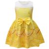 European And American Christmas Halloween Cute Princess Dress Bow 3D Digital Printing Girls Dress