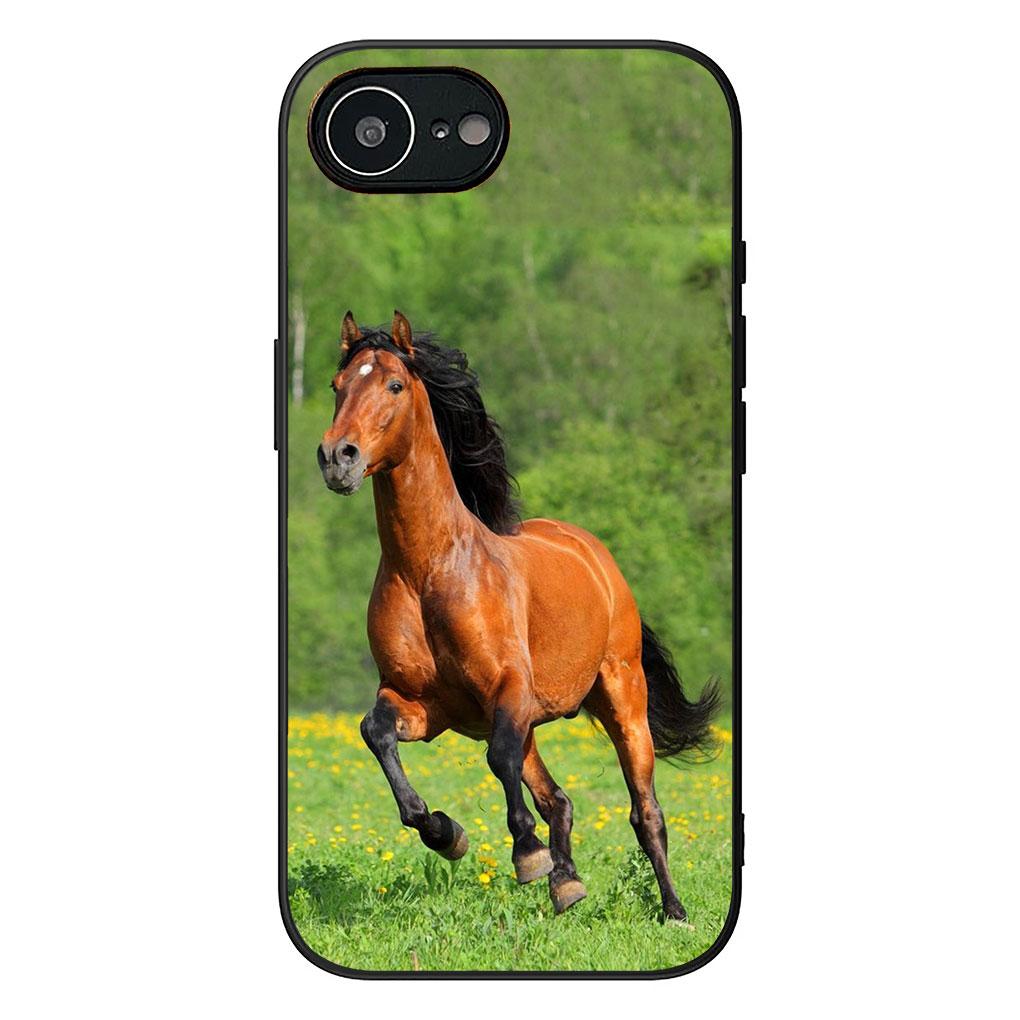 Cover for Samsung Galaxy A05 A06 A14 A50 A51 A52 A12 A13 A17 A70 A07 A25 A26 A56 A23 M53 Phone Case Wild Free Running Horse