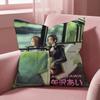 Anime N-N-NANA Cushion Cover Multi-Scene Pillow Cover for Home & Car - Reversible, Soft & Durable for Daily Use