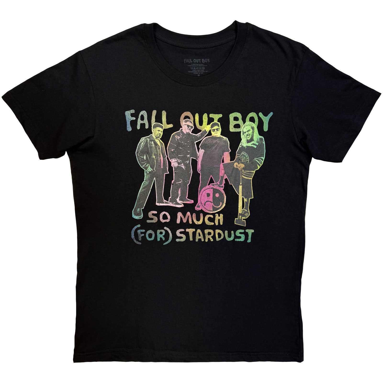 Fall Out Boy TShirt Stardust Black OFFICIAL NEW XL