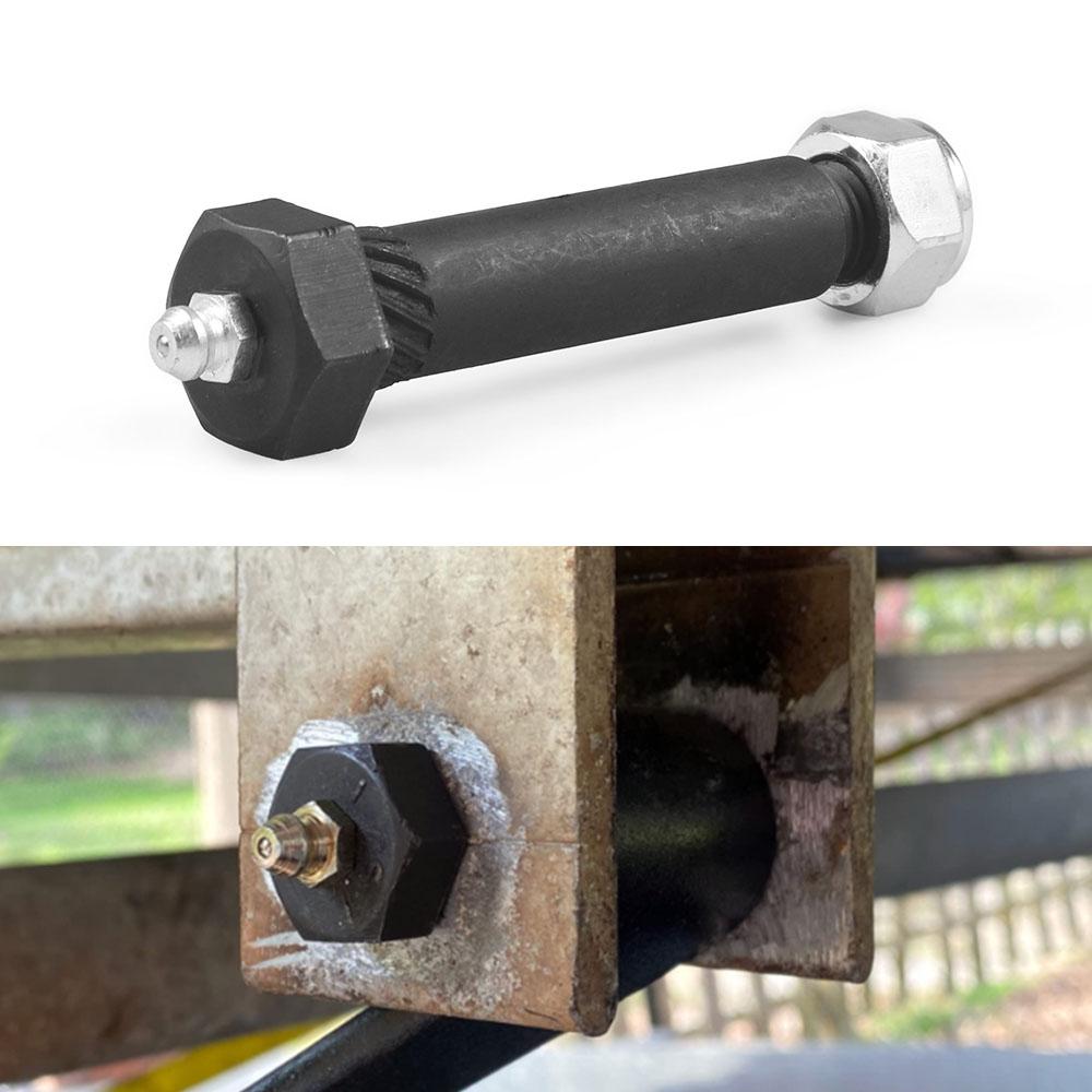 1PCS Greaseable Spring Bolt To Keep Trailer Suspensions Lubricated For Mounting Double Eye Or Slipper Style Axle Springs