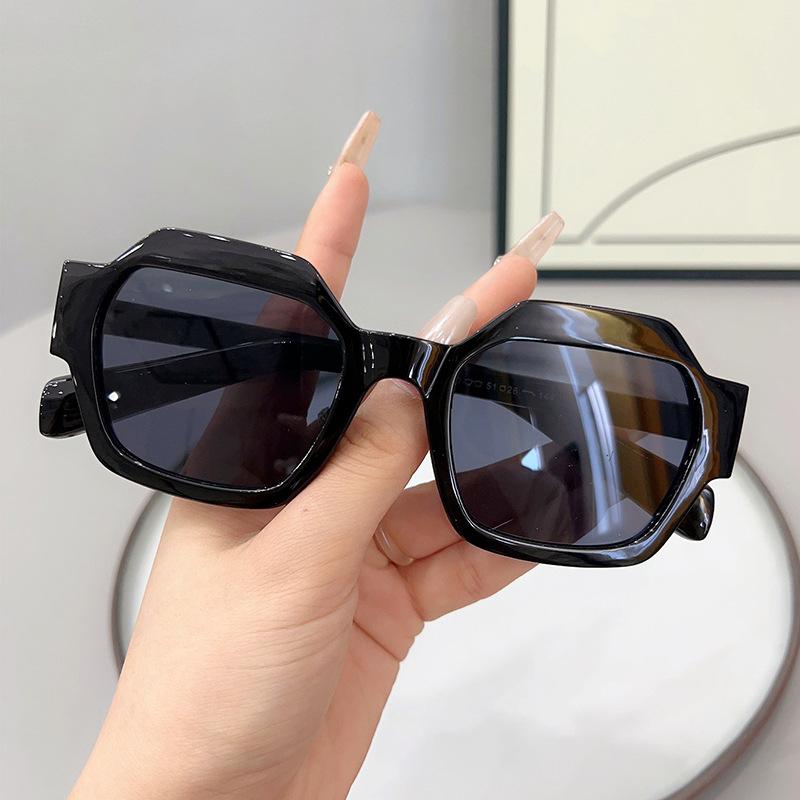 

JYL TS Oversized Sunglasses Women UV Protection Frame Z3760 A-8493 бледный васильковый
