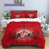 Sunderland A.F Custom Name Pattern Bedding,Quilt Set Quilt Cover Pillowcase Home Birthday Gift(1 * duvet cover + 2 * pillowcase, without core)