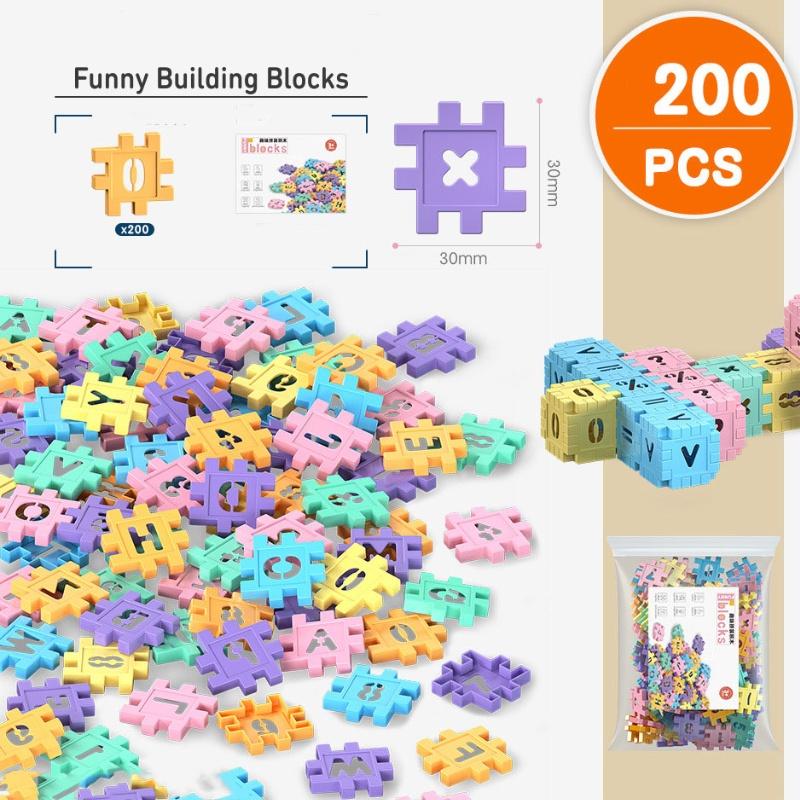 Colorful Macaron Building Blocks Fun And Educational Toy For Children 100pcs Bag