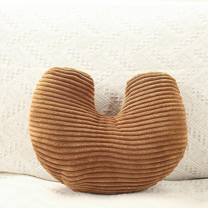 Flower U Cloud Shaped Plush Pillow Toy Cushion For Home Lounge Comfort Gift