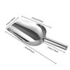Thickened Stainless Steel Ice Shovel, Flour Shovel, Multi-purpose Shovel, Household Food Shovel, Milk Tea Shop Ice Cube Shovel