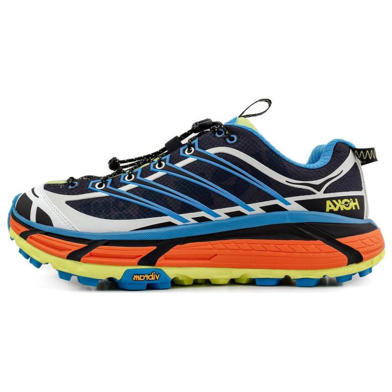 HOKA ONE ONE Mafate Three2 Black Diva Blue Sneakers 1141572-BDVB 42⅔