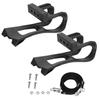 1 Set Adjustable Toe Clip Belt Black Bike Pedal Strap Clip Bike Pedals Straps  Mountain Bikes
