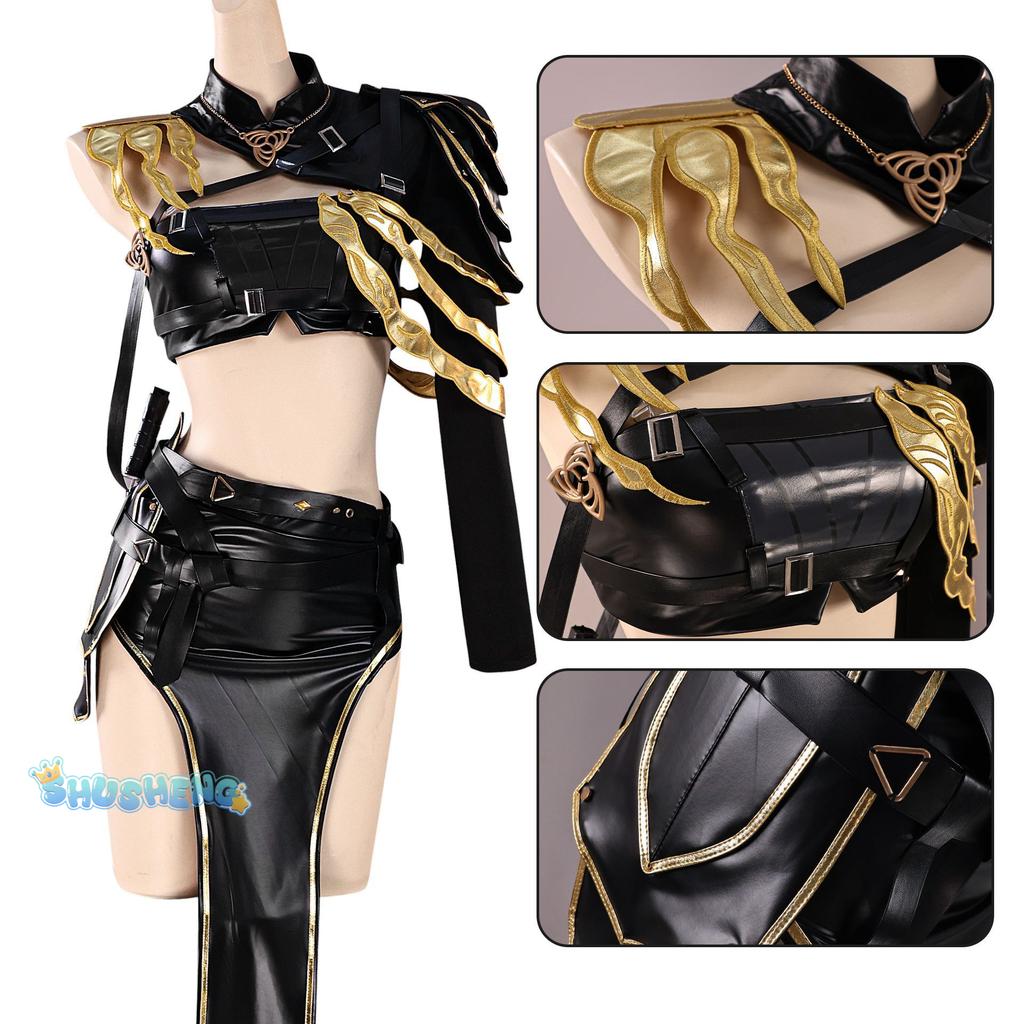 Game Path To Nowhere Sinex Cosplay Costume Uniform Halloween Carnival Party Christmas Play Role Clothes Clothing