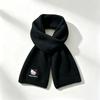 Versatile Cute Puppy Wool Scarf Winter Thickened Warm Day Korean Deer Plush Skin-friendly Knitted Scarf Scarf