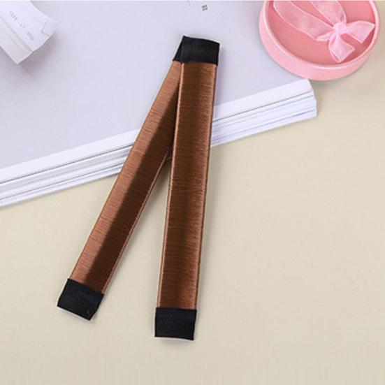 Dámský nástavec na výrobu koblihových prýmků do vlasů French Twist Hair Bun Maker