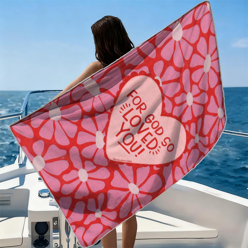 Fashion Shoe CollageBeach Towel Ultra-fine Fiber Quick Drying Absorbent Beach Swimming Vacationvacation Essentials Gifts