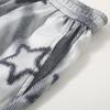 Men's Plus Size Star Print Tie Dye Casual Shorts – Elastic Waist Drawstring Loose Fit Summer Shorts (5XL-11XL)