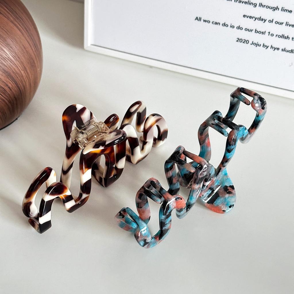 Premium 4mm Acetate Hair Clip In Sophisticated Colors Ideal For Trendy Chignon Styles